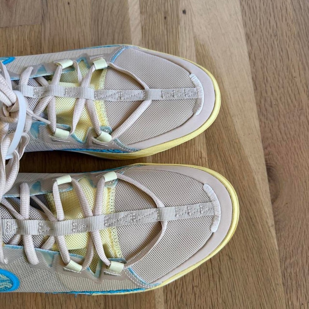 Nike Kyrie Flytrap 6 Yellow Blue Cream Basketball Sneakers DM1125-100 Mens 11 - Picture 3 of 7